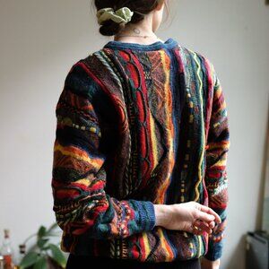 Vintage Thick Wool Coogi Sweater made in Australia